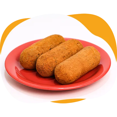 Desfrute do sabor único dos nossos Mini Bolinhos de Batata, feitos com uma deliciosa massa de batata macia e crocante por fora, recheada com um saboroso recheio. São fáceis de fritar e perfeitos para serem servidos prontos em balcões de padarias, lancherias, cantinas e supermercados. Além disso, são uma excelente escolha para preparar em casa ou para eventos especiais.